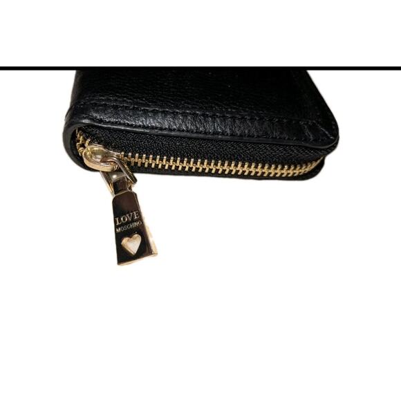 Love MOSCHINO Fantasy Wallet Long Zip Around Wallet Card Holder - Picture 5 of 12